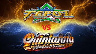 MIX Grupo Quintanna VS Grupo Los Tepoz  2021  Cumbia Sonidera  Tlaxcala VS Puebla [upl. by Roderigo]