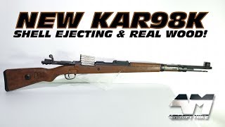 DOUBLE BELL KAR98K  SHELL EJECTING  REAL WOOD [upl. by Sakram]