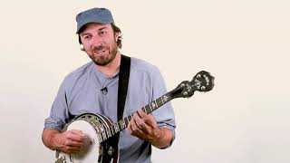 Tenor Banjo Lesson  Basic Strumming Patterns [upl. by Quintin]