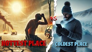 HOTTEST VS COLDEST PLACE IN THE WORLD  WHICH BETTER [upl. by Radbun]