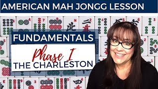 American Mah Jongg Lesson Fundamentals 9 Phase I The Charleston mock card [upl. by Harrington]