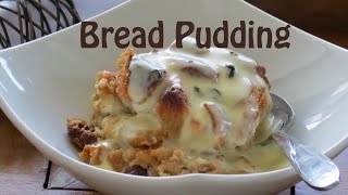 How to Make Bread Pudding  Easy Bread Pudding  The Frugal Chef [upl. by Atiuqehs498]