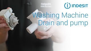 How to resolve washing machine drain and pump problems  by Indesit [upl. by Ardnuas793]