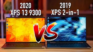 2020 XPS 13 9300 vs XPS 2in1  SHOCKINGLY Different [upl. by Asiret]