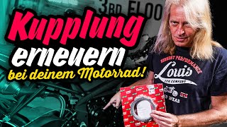 Kupplung wechseln Motorrad  HOW TO [upl. by Kolivas49]