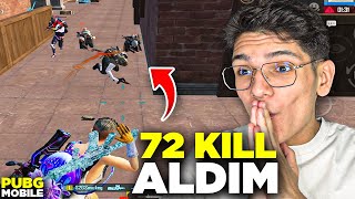 72 KİLL ALDIM YENİ KİLL REKORUM  PUBG MOBİLE [upl. by Chrissy]