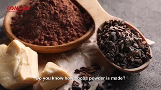 How to Make Cocoa Powder Cocoa Processing Steps 7 [upl. by Martell421]