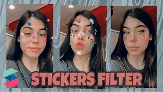 COMO CREAR FILTROS DE INSTAGRAM STICKERS  Spark Ar Tutorial ✨ [upl. by Ryhpez]