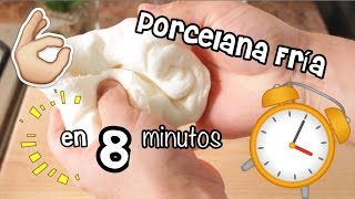 PORCELANA FRíA en 8 Minutos  Pasta Flexible [upl. by Steffi524]