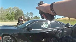 Deputies Use PIT Maneuver To End Chase With Burglary Suspects in Forsyth County Georgia [upl. by Sancha]