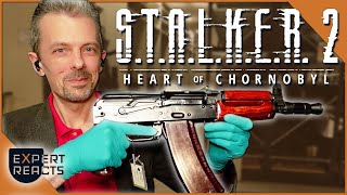 Firearms Expert Reacts to STALKER 2 Heart of Chornobyl Guns  EXP [upl. by Isdnil]