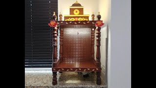 DIY Wooden TempleMade from easy parts from Home Depo [upl. by Greenwald]