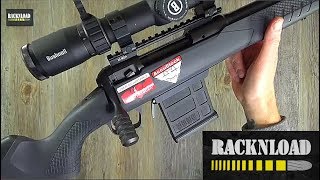 Savage 110 Tactical FULL RACKNLOAD REVIEW [upl. by Cornelle911]