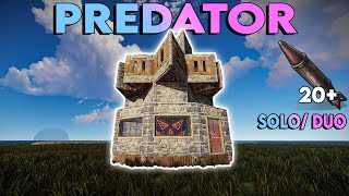 Rust │ 2x1 BUNKER SoloDuo Base Design quotPREDATORquot [upl. by Nosduj]