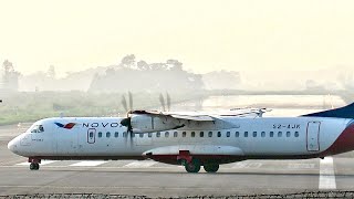 NovoAir ATR72500 Takeoff From Sylhet [upl. by Dorie]