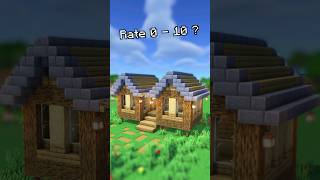 Minecraft easy Duo house minecraft [upl. by Auberbach]