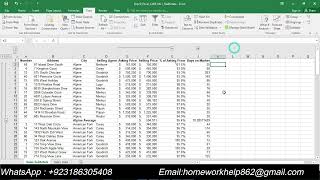 Exp19ExcelCh05ML1RealEstate  Excel Chapter 5 RealEstate [upl. by Nur486]