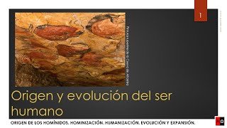 Origen y evolución del ser humano [upl. by Adnaval]