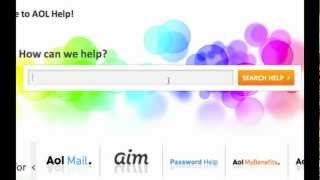 How to search AOL Help [upl. by Gui]