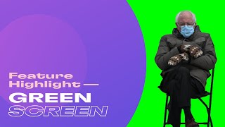 How to use Clipchamps Green Screen filter [upl. by Paapanen]