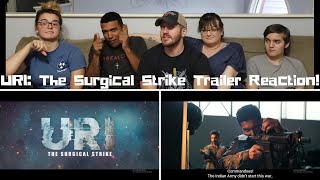 Uri The Surgical Strike  Vicky Kaushal  Yami Gautam  Paresh Rawal  Trailer Reaction [upl. by Akiam]