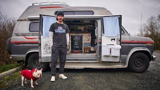 Solo Van Life Living in a Van for 5 months Changed his Life Camper Van Tour and Mini Documentary [upl. by Papke]