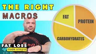 Hitting The Right Macros  Fat Loss Dieting Made Simple 3 [upl. by Tomasine]