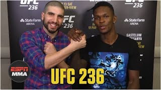 Israel Adesanya recaps fighting 3 times in 1 night for 10 grand  ESPN MMA [upl. by Phoebe]