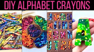 DIY Alphabet Crayons [upl. by Chryste370]