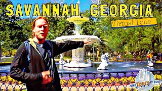 Savannah Georgia Tour  A Walk through a Southern Gem [upl. by Ennayelsel]