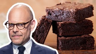 Alton Brown Makes the Best Homemade Cocoa Brownies  Good Eats  Food Network [upl. by Tound]