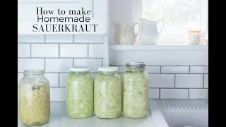 How to Make Sauerkraut [upl. by Ursal590]