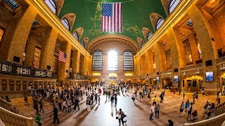 Walking Tour of Grand Central Terminal — New York City 【4K】🇺🇸 [upl. by Munster]