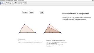 1° e 2° criterio di congruenza [upl. by Aynav]