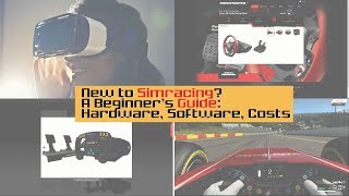 New to Simracing A Beginners Guide Hardware Software Costs [upl. by Odnalref]