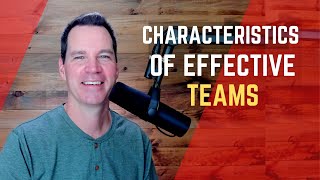 Characteristics of Effective Teams [upl. by Eibmab692]