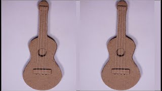 Como Hacer Una Guitarra Con Material Reciclado [upl. by Tereb]