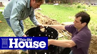 How to Install a Dry Well  This Old House [upl. by Fisk]