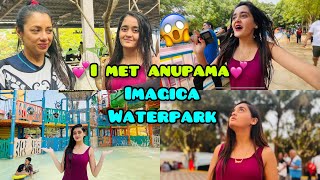 OMG I Met Anupama In the Imagica Waterpark wow  Family Vacation to Imagica Waterpark Bindass Kavya [upl. by Premer]