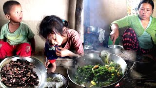 Natural village Cooking  Rural Nepal and Organic Food [upl. by Xonnel727]