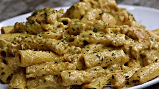 Creamy Pesto Chicken Pasta Recipe [upl. by Abercromby]