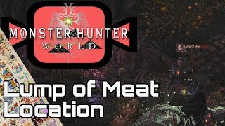 MONSTER HUNTER WORLD Lump of Meat Guide Meat that Matters [upl. by Ahsinroc]