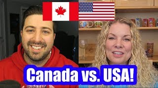 CANADIAN vs AMERICAN ACCENT [upl. by Sumner]