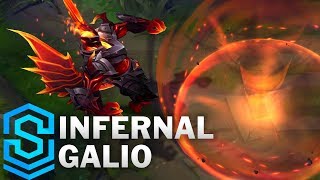 Infernal Galio Skin Spotlight  PreRelease  League of Legends [upl. by Anitsrhc416]