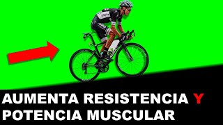 COMO AUMENTAR RESISTENCIA Y POTENCIA EN BICICLETA │Consejos de Ciclismo [upl. by Bonny400]