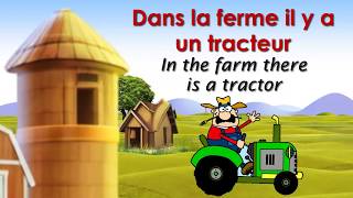 Dans la Ferme  French songs English subtitles [upl. by Uela731]