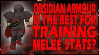 OSRS Obsidian Armour VS Max Strength  Which Is Better To Train In [upl. by Frederique]