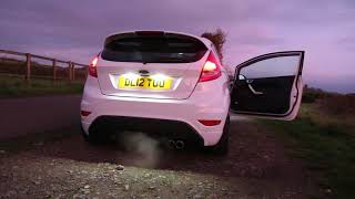 Ford Fiesta Zetec S 16 Mountune Exhaust Sound [upl. by Atnuahs]