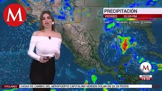 El clima para mañana viernes con Pamela Longoria [upl. by Eita]