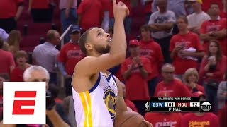 Best moments from Warriors defeating Rockets in Game 7 of 2018 Western Conference finals  ESPN [upl. by Halette]